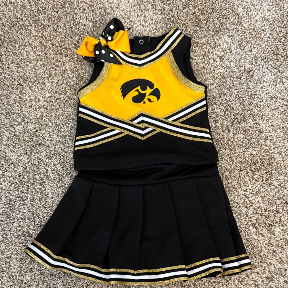 Iowa Hawkeyes Cheerleader Outfit – 2T